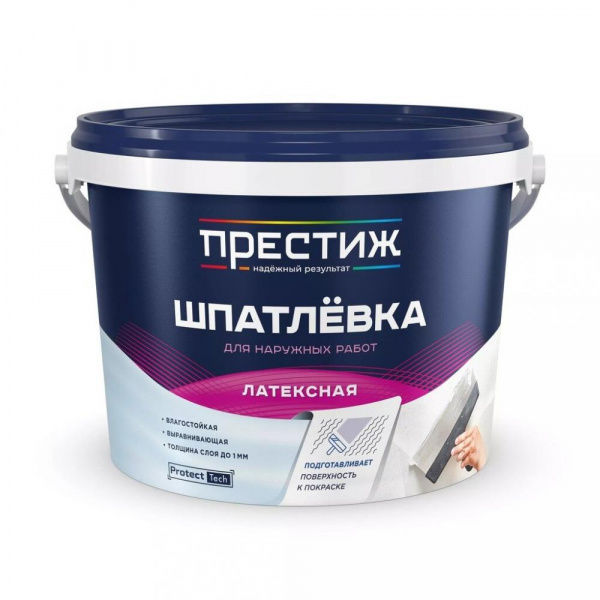  Шпатлевка латексная ПРЕСТИЖ 5 кг