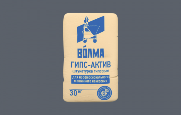 Штукатурка гипсовая ВОЛМА-Гипс-Актив 30 кг