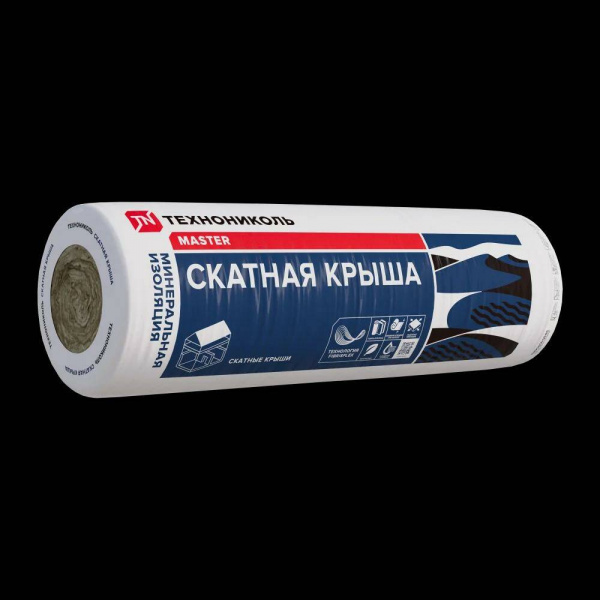 ТЕXНОНИКОЛЬ Скатная крыша рулон 3900х1200х150 мм 4.68м.кв
