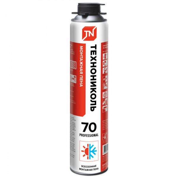 Пена  "Технониколь 70"  PROFESSIONAL  1000мл  всесезонная