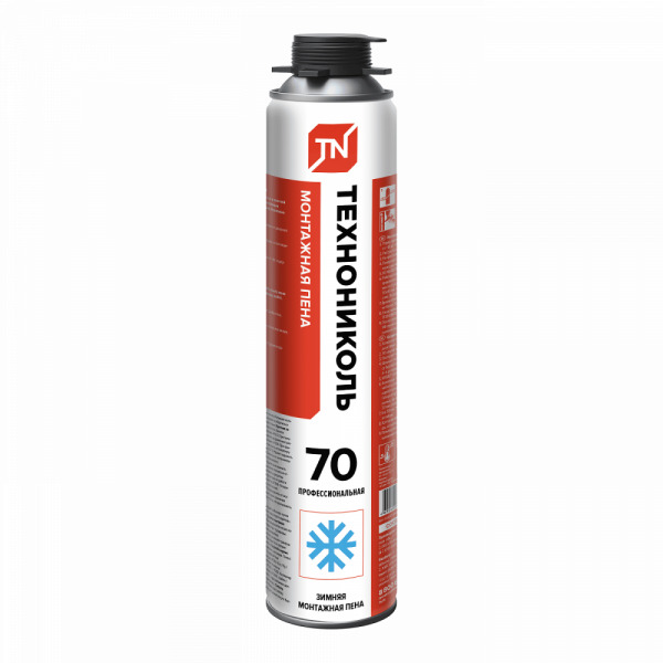 Пена  ТЕХНОНИКОЛЬ 70 PROFESSIONAL 1000мл  ЗИМНЯЯ