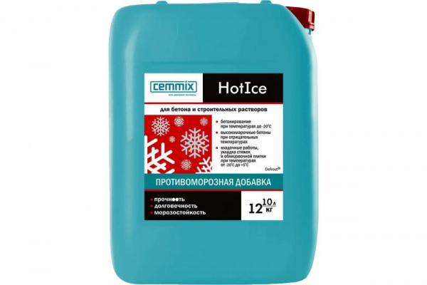 Противоморозная добавка CEMMIX HOTICE 10 л.