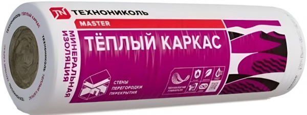 ТЕXНОНИКОЛЬ Теплый каркас рулон 4000х1220х150 мм 4.88м.кв