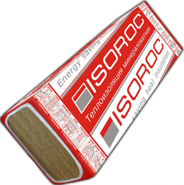 ISOROC ПП-60 плита 50мм 1000*600*50 мм 4,8 м.кв
