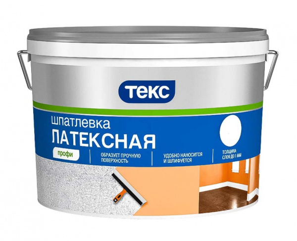  Шпатлевка латексная ТЕКС профи 30 кг