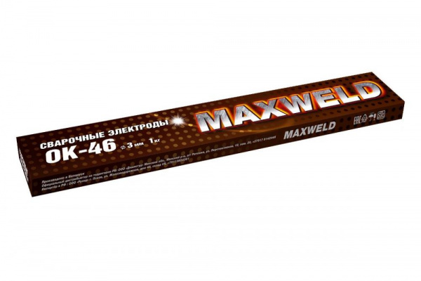 Электроды "MAXWELD" ОК-46 3мм 1кг